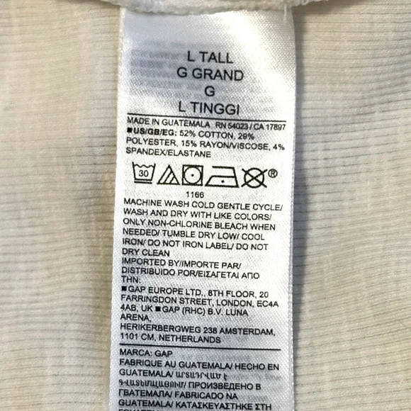 GAP Retro Ribbed Polo Shirt - Picture 6 of 8